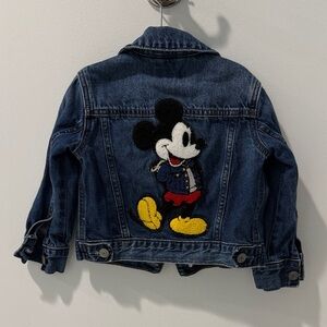 Gap x Disney Denim Kids Mickey Jacket